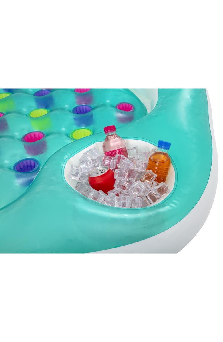 H2OGO! Double Designer Pool Lounge, Fits 2 Adults, Alternate, color, Multicolored