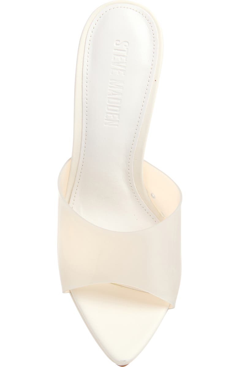 Steve Madden Motel Stiletto Slide Sandal, Alternate, color, Ivory