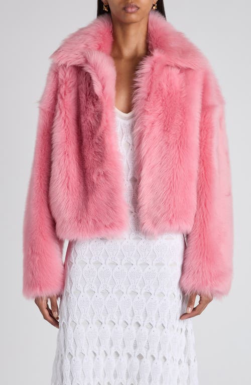 Bottega Veneta Toscana Shearling Cropped Blouson