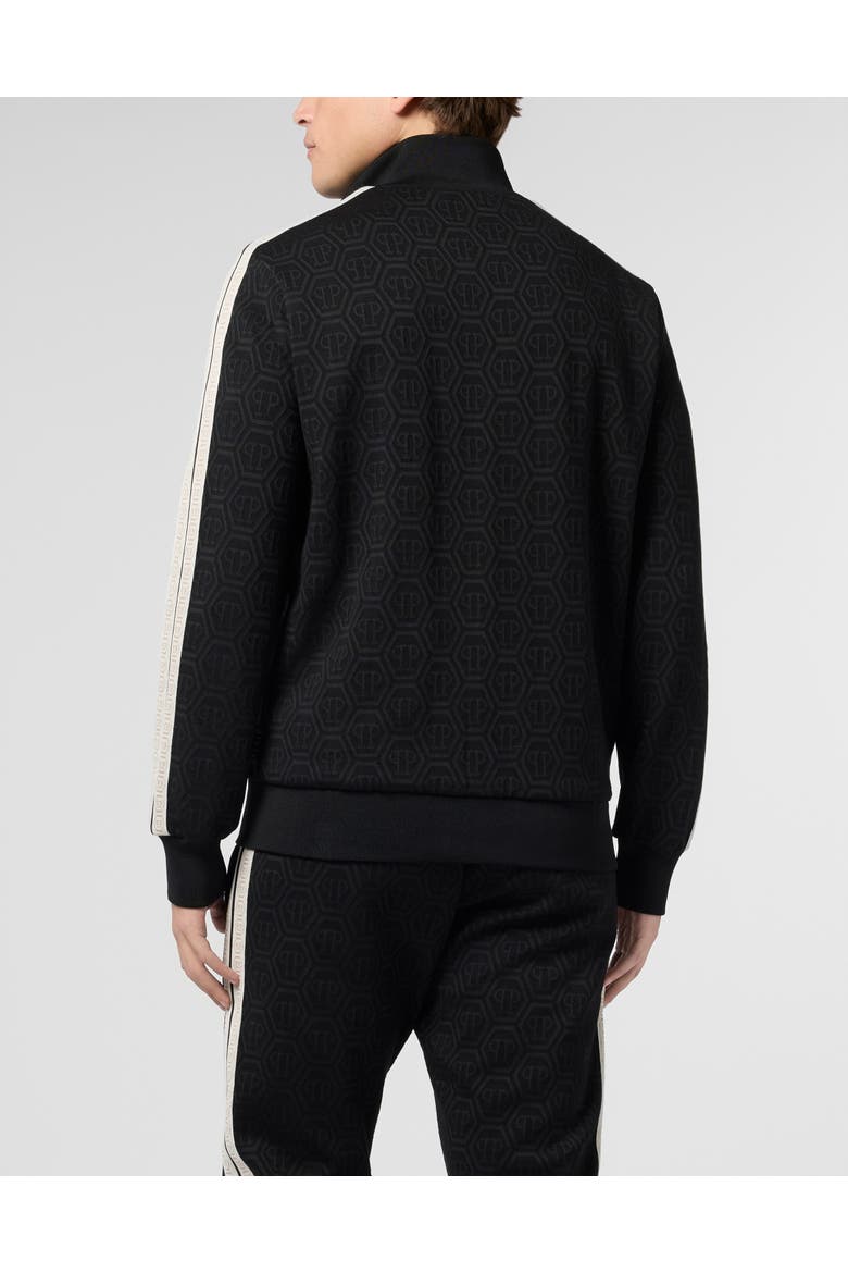 Tracksuit Jacket Monogram Monogram Men, Alternate, color, black