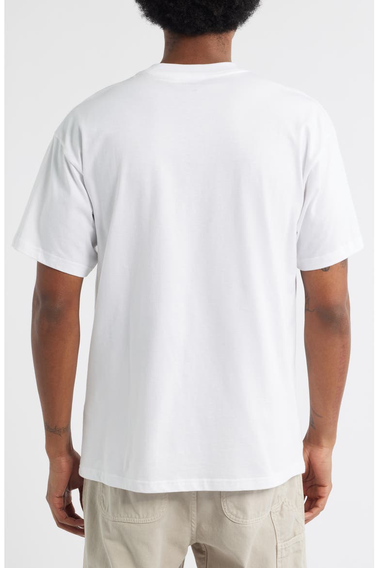 Cobb Cotton Graphic T-Shirt, Alternate, color, WHITE/ YELLOW