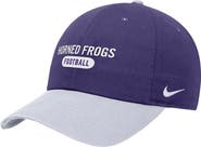 Nike Men's Nike Purple TCU Horned Frogs Colorblock Club Adjustable Hat