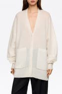 Bimba y Lola Long Mohair Cardigan