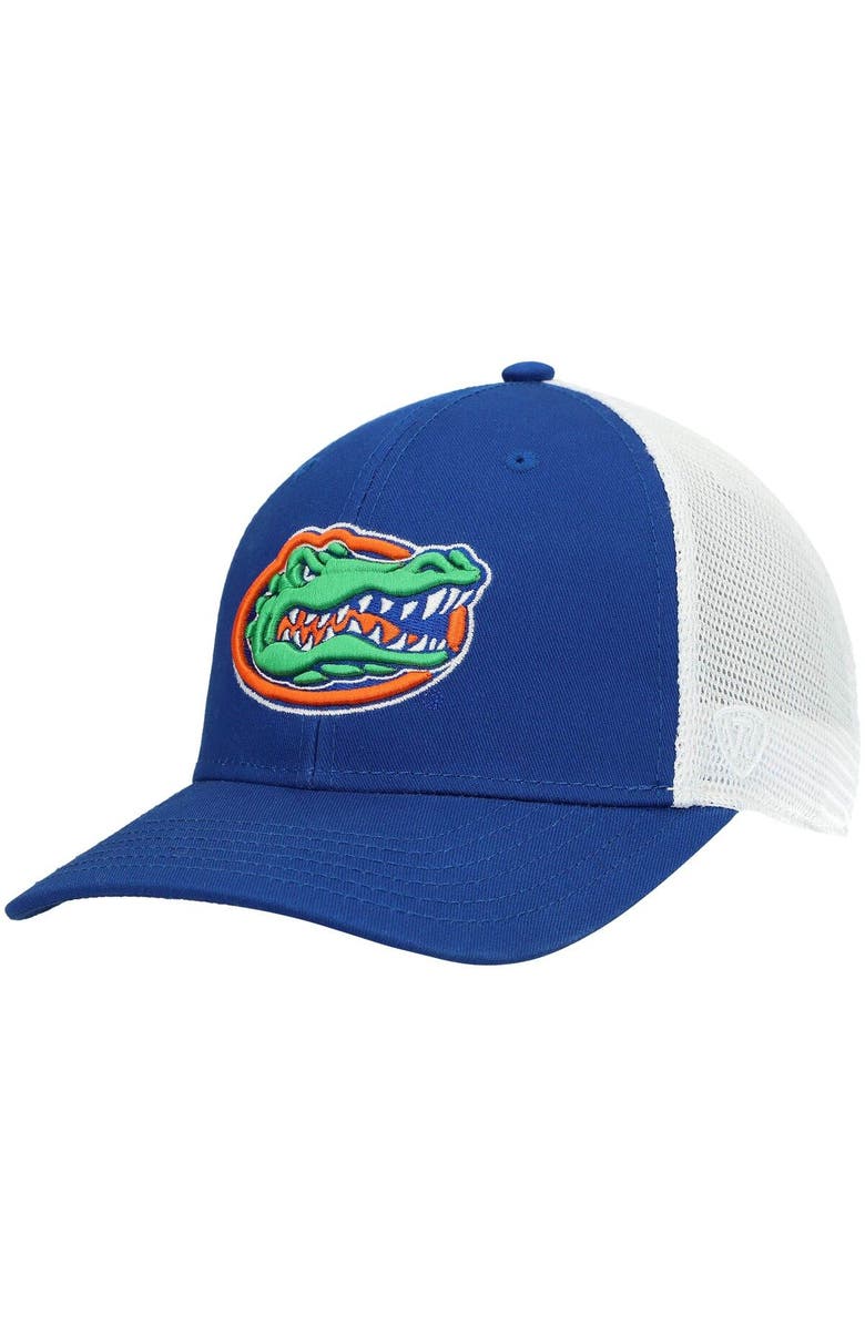 TOP OF THE WORLD Men's Top of the World Royal Florida Gators Trucker Snapback Hat, Main, color, Royal