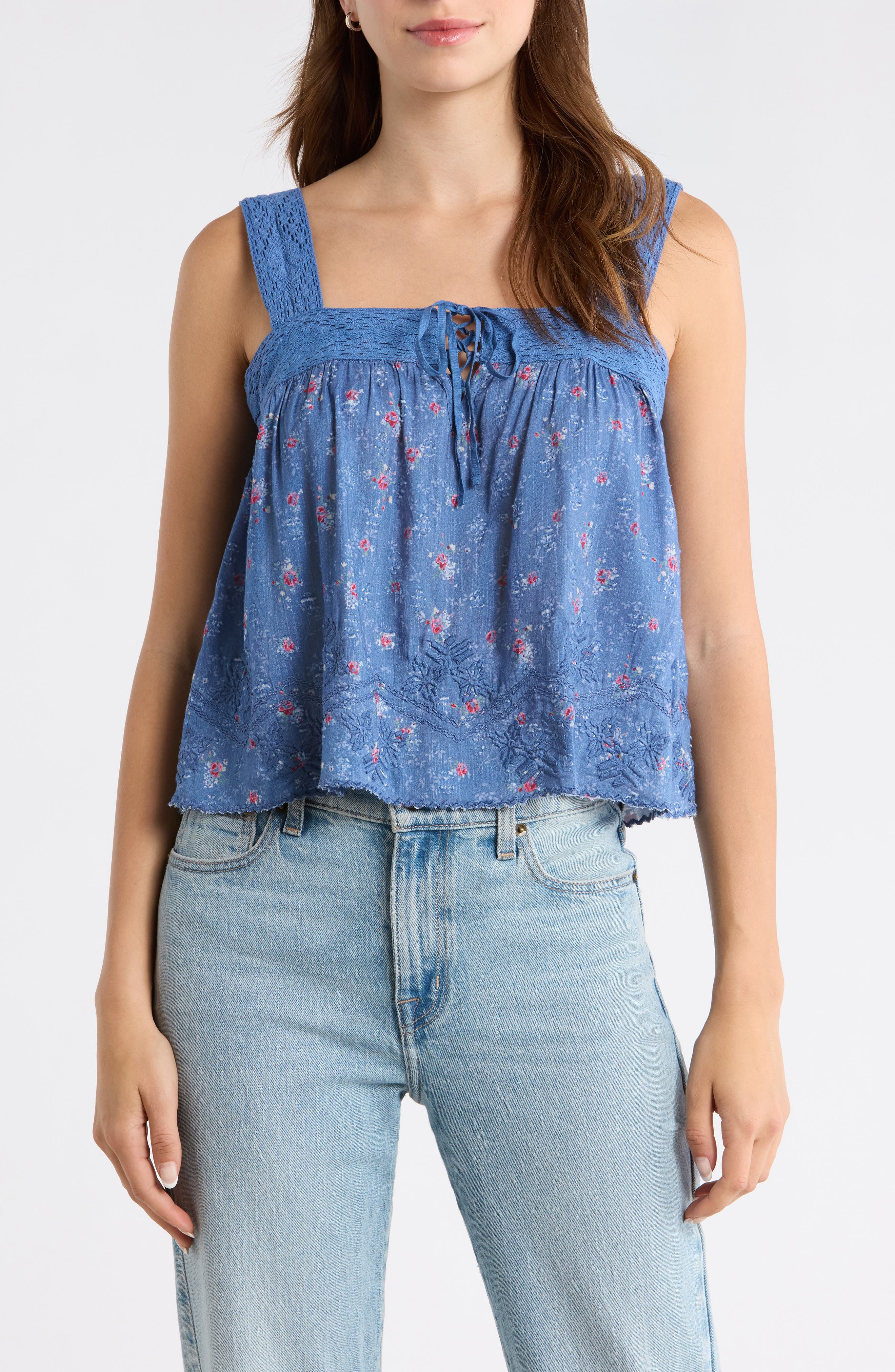 selected BLUE FLORAL
