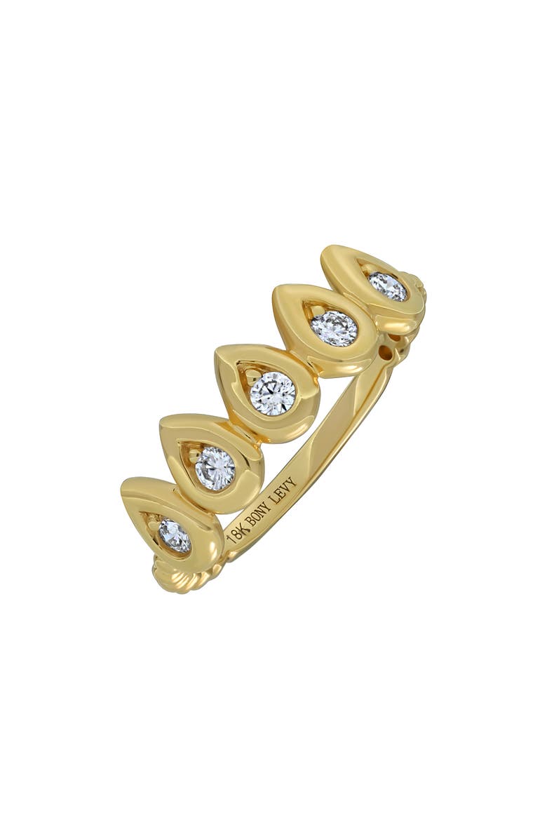 Bony Levy Teardrop Diamond Stackable Ring, Main, color,