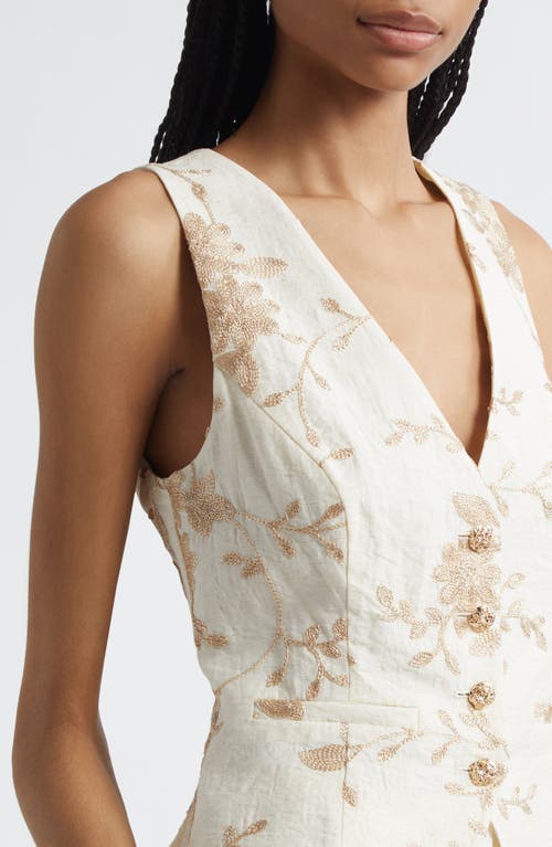 RAMY BROOK RAMY BROOK DARA EMBROIDERED VEST