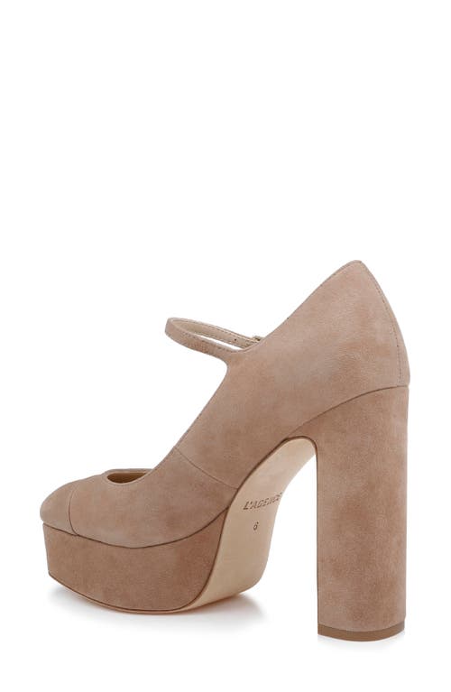 L'agence Lilles Platform Pump In Brown