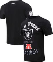 PRO STANDARD Men's Pro Standard Black Las Vegas Raiders Old English T-Shirt