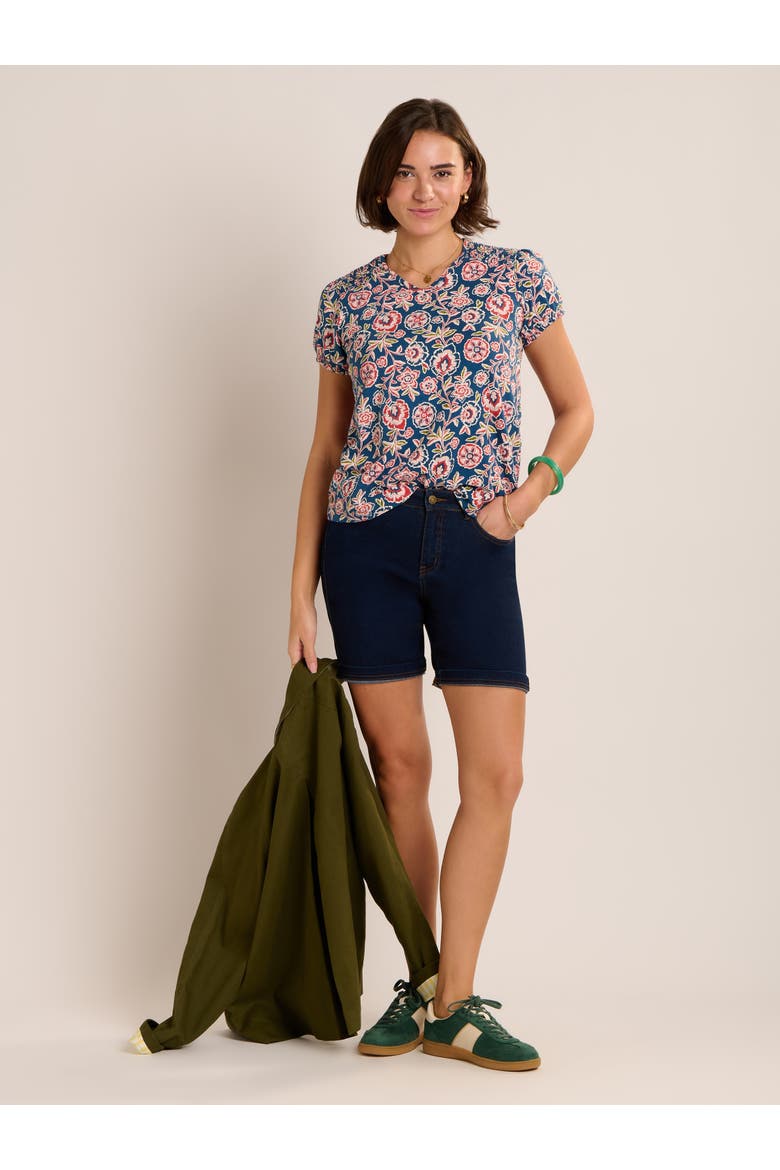 Sheridan Soft Floral Blouse, Alternate, color, Blue