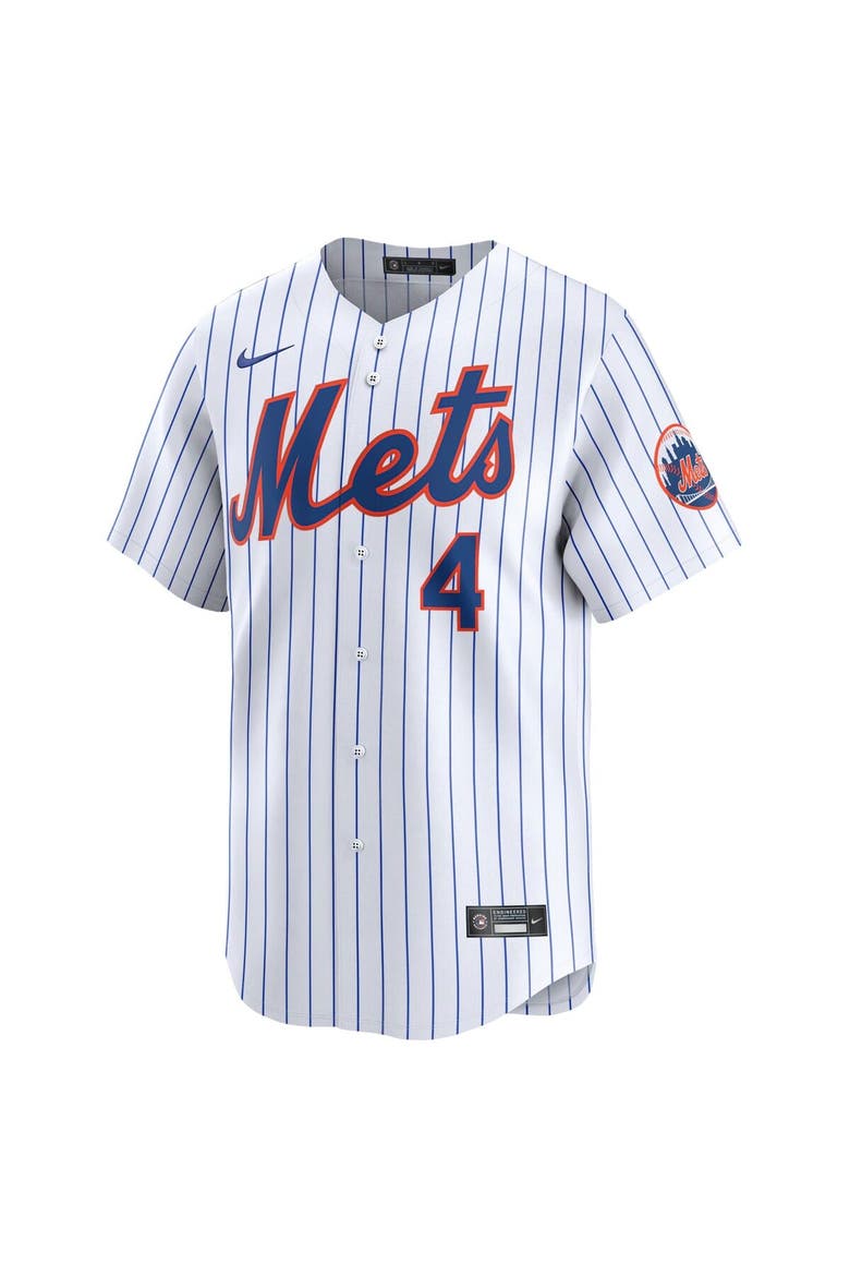Youth Nike Francisco Alvarez White New York Mets Home Limited Player Jersey, Alternate, color, White