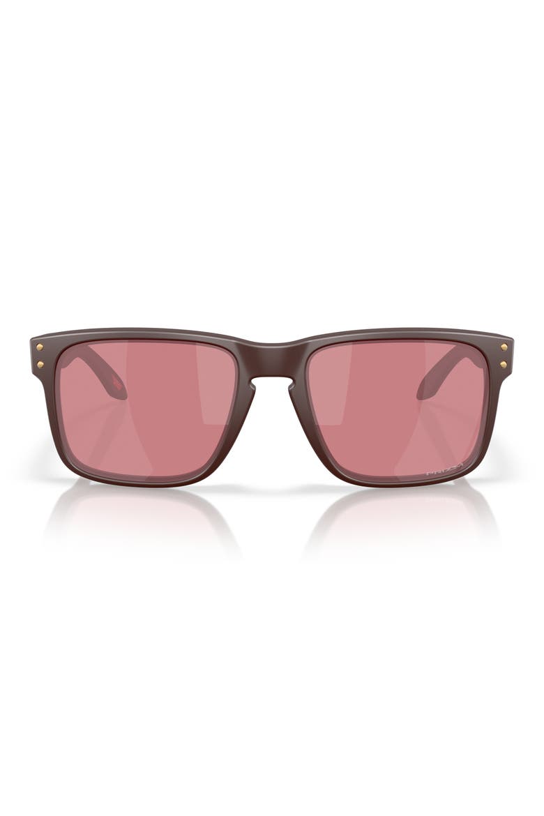 Holbrook 57mm Square Sunglasses, Main, color, MATTE GRENACHE