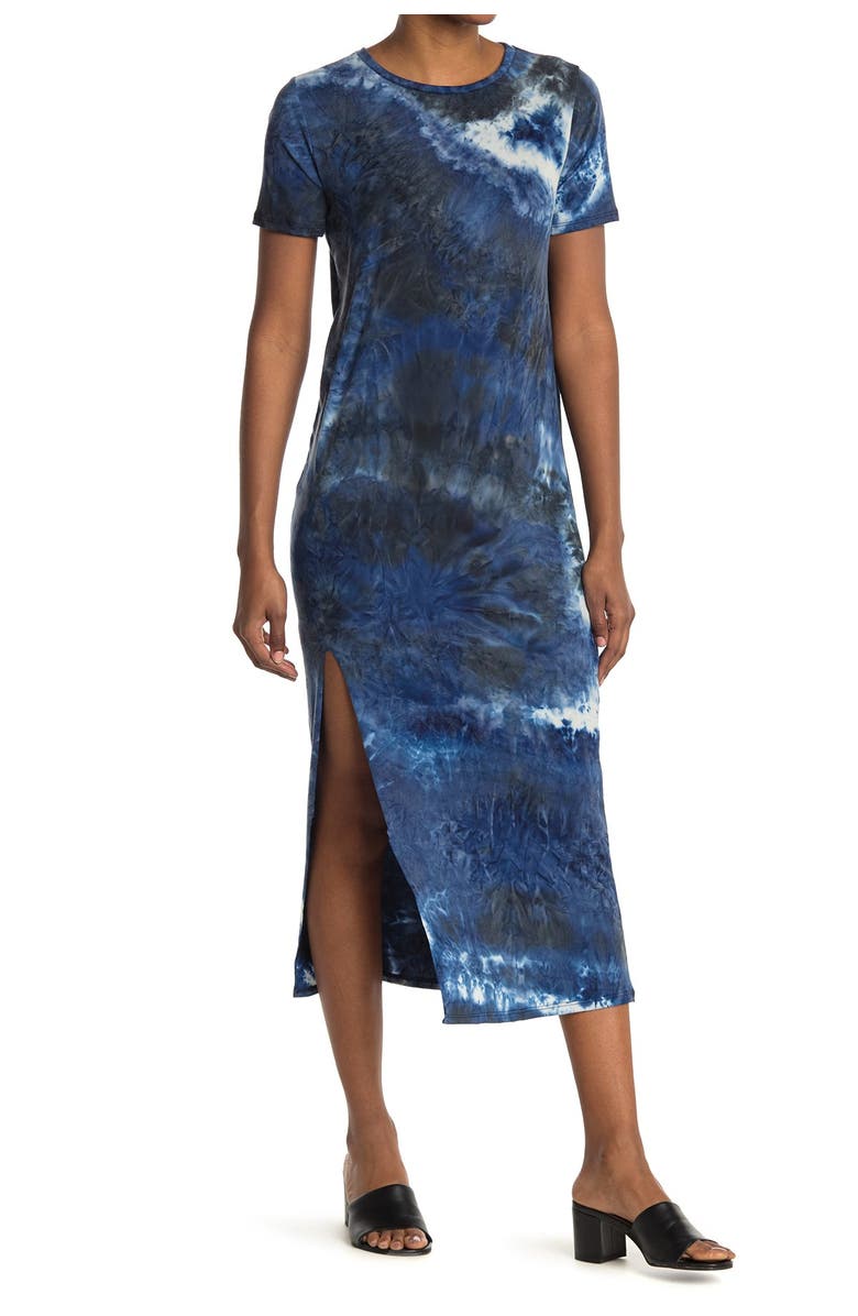 Velvet Torch Tie Dye T-Shirt Maxi Dress, Main, color,