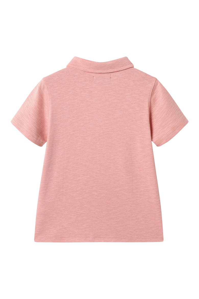Kids' Graphic Pocket Polo, Alternate, color, MEDIUM RED
