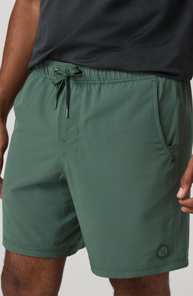 Vuori Kore Shorts, Alternate, color, Agate Green Tonal