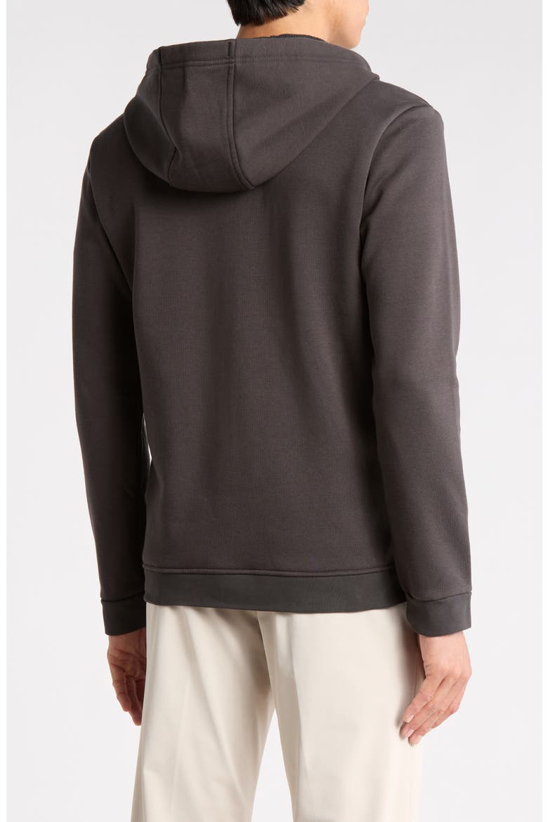 Tate Full Zip Sweatshirt, Alternate, color, BLACK