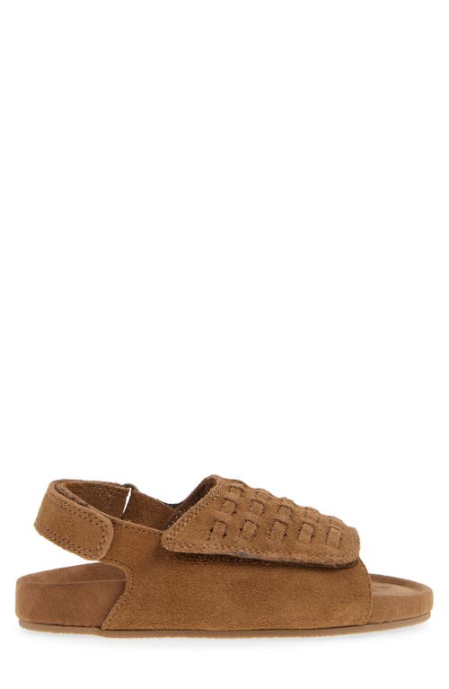 Next Kids' Woven Slingback Sandal In Brown
