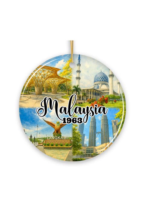 Malaysia 1963 Petronas Towers Ornament - Version 2