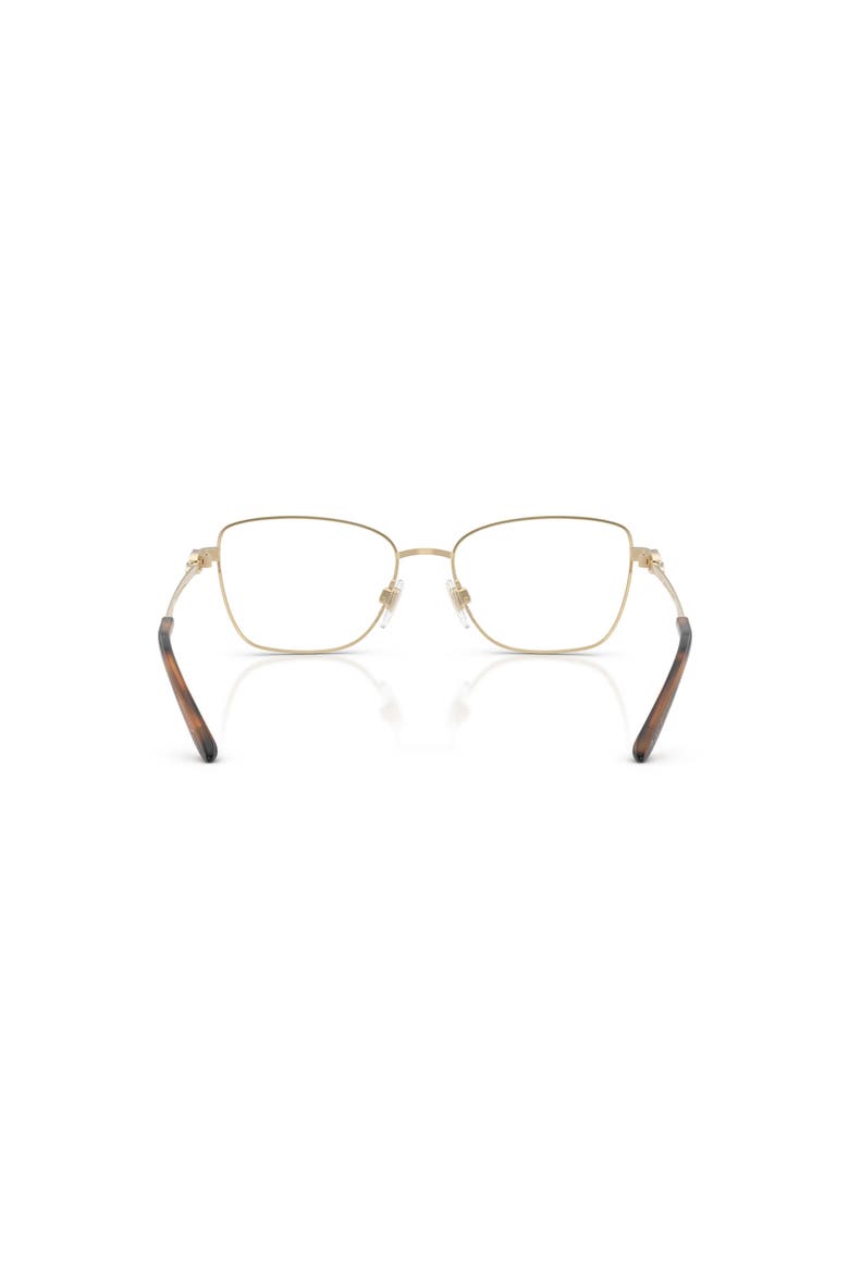 54mm Rectangle optical glasses, Alternate, color, Gold