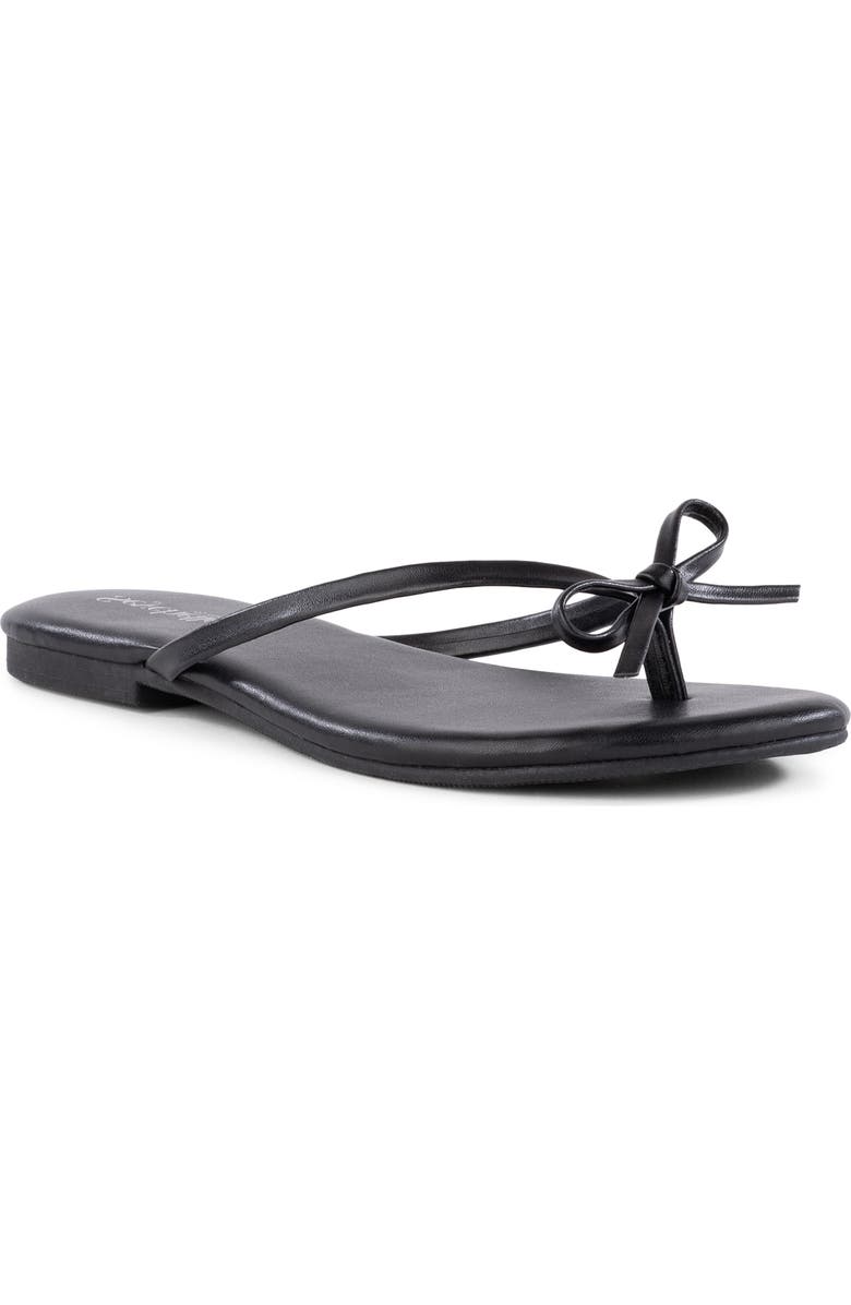 Seychelles Wish List Flip Flop, Main, color, Black