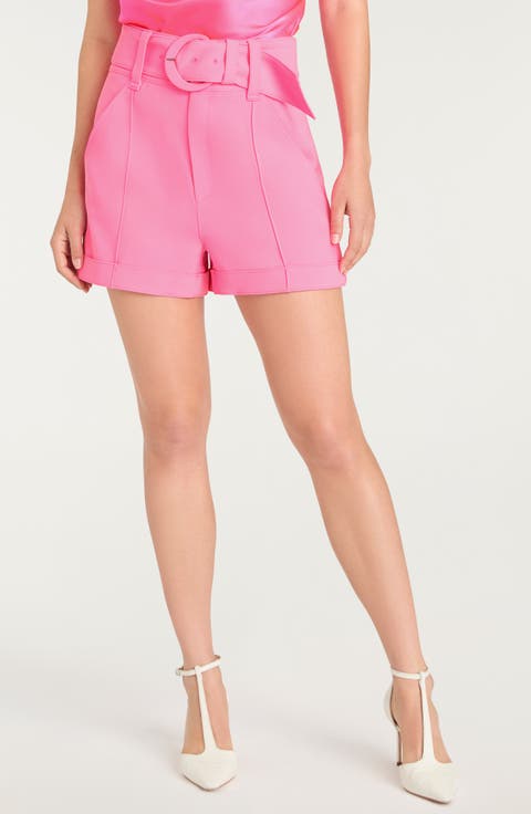 Aldi Belted High Waist Shorts