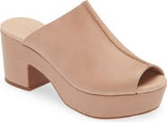 Chocolat Blu Platform Slide Sandal