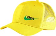 Nike Men's Nike Yellow Brazil National Team Classic99 Trucker Snapback Hat