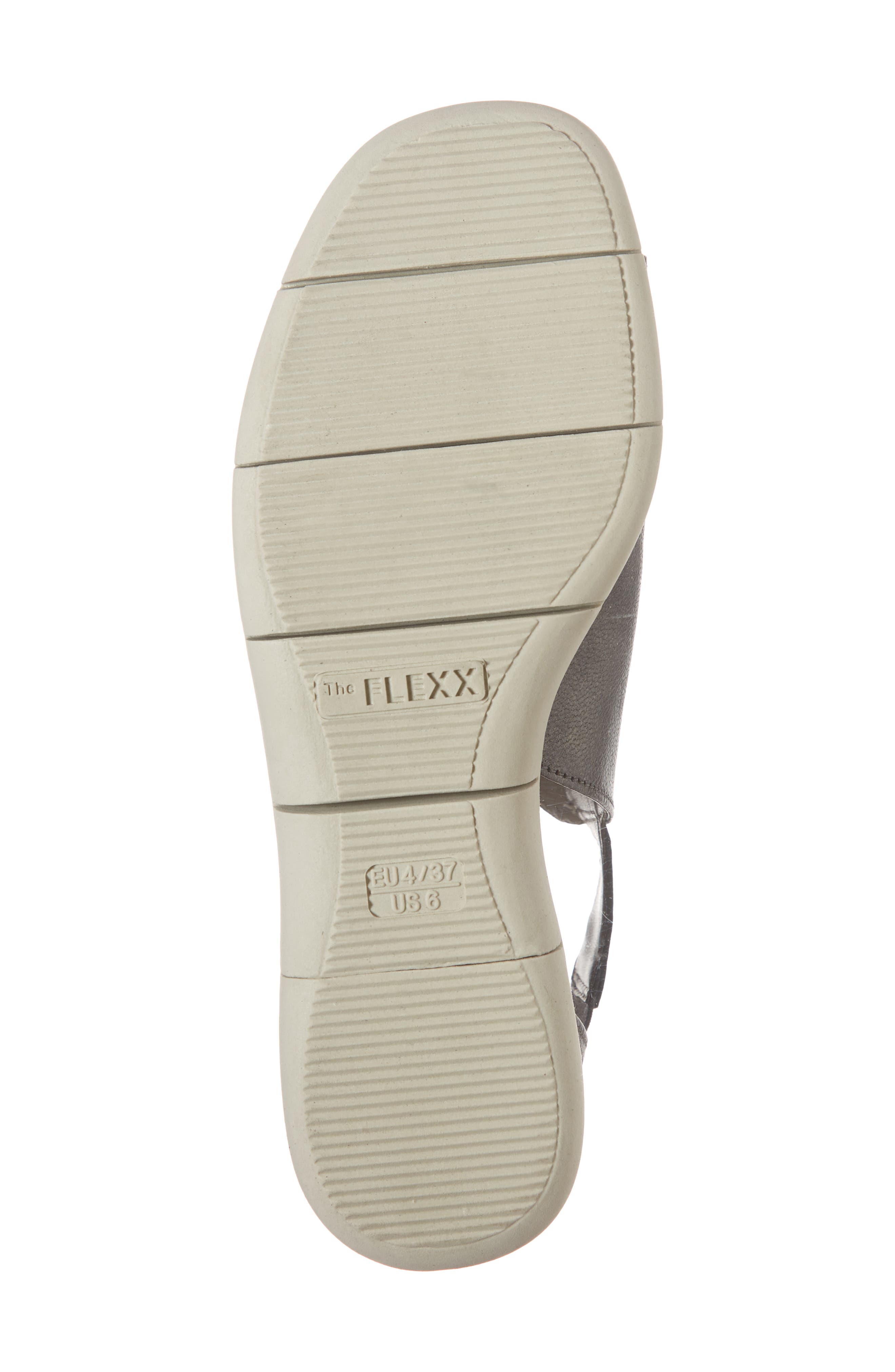 Front Row Sandal, Alternate, color, GREY LEATHER