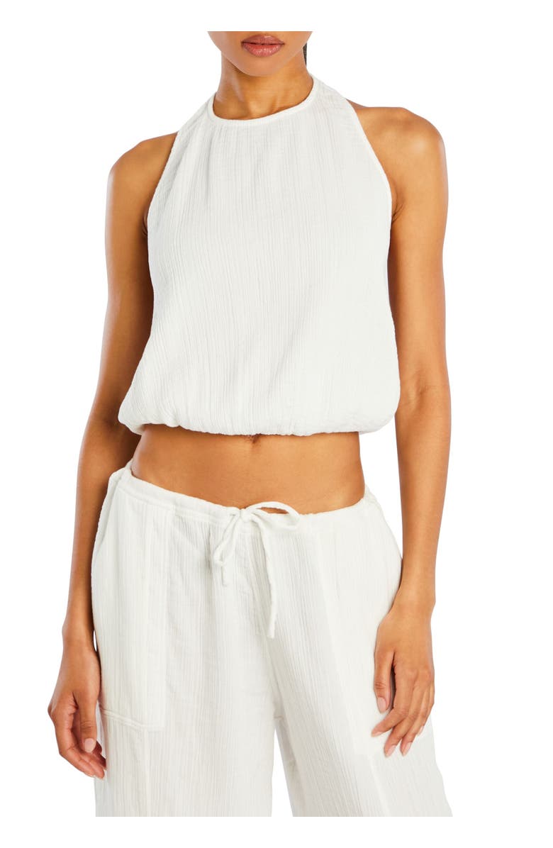 SER.O.YA Yen Gauze Halter Top, Main, color, 