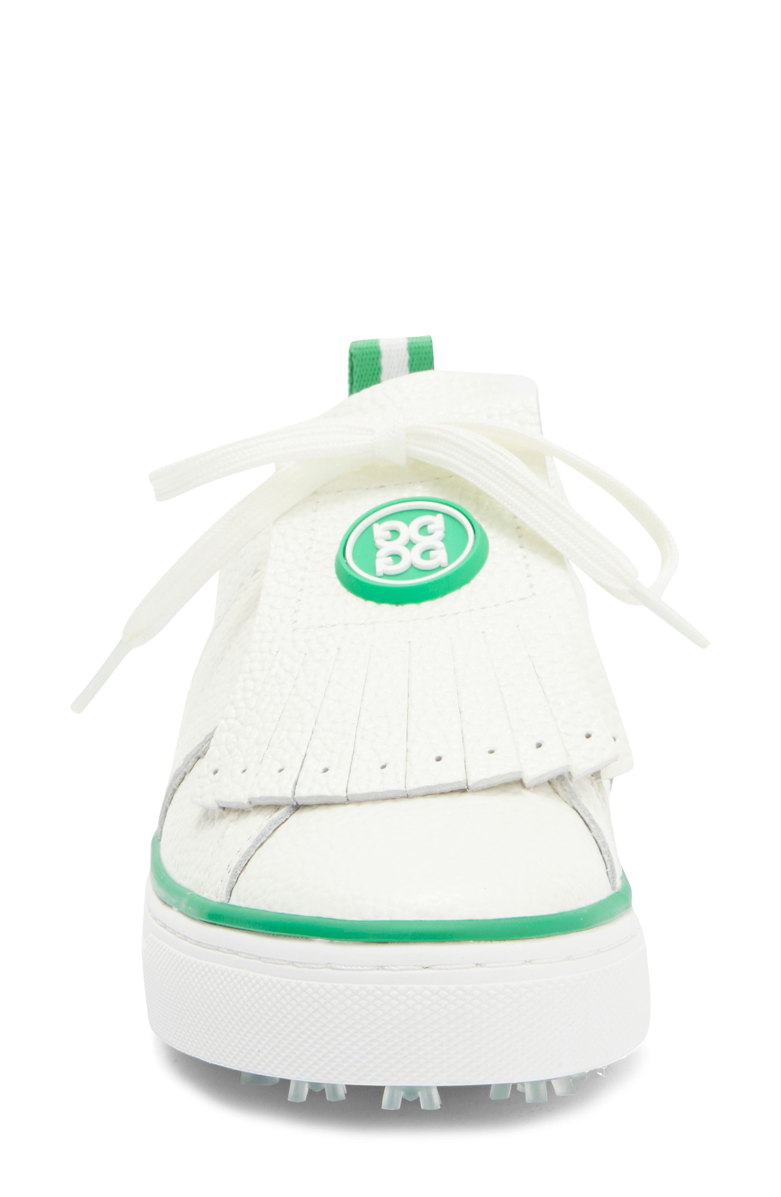 G/FORE Pebbled Kiltie Fringe Golf Shoe, Alternate, color, 