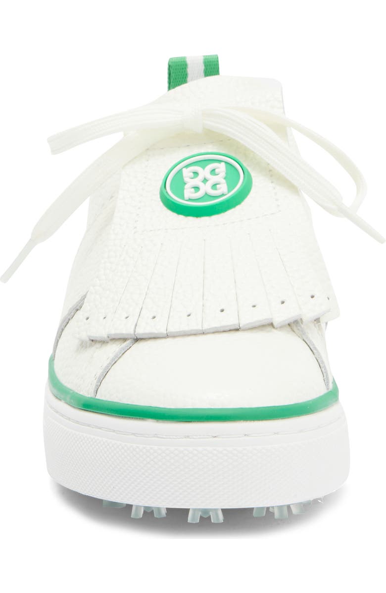 G/FORE Pebbled Kiltie Fringe Golf Shoe, Alternate, color,