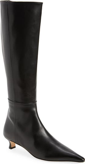 【関税込み】Aeyde ブラック Zoe ブーツ Aeyde: Black Zoe Boots | SSENSE