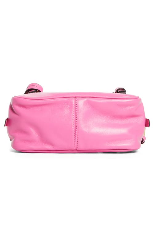 Versace Mini Logo East/west Leather Shoulder Bag
