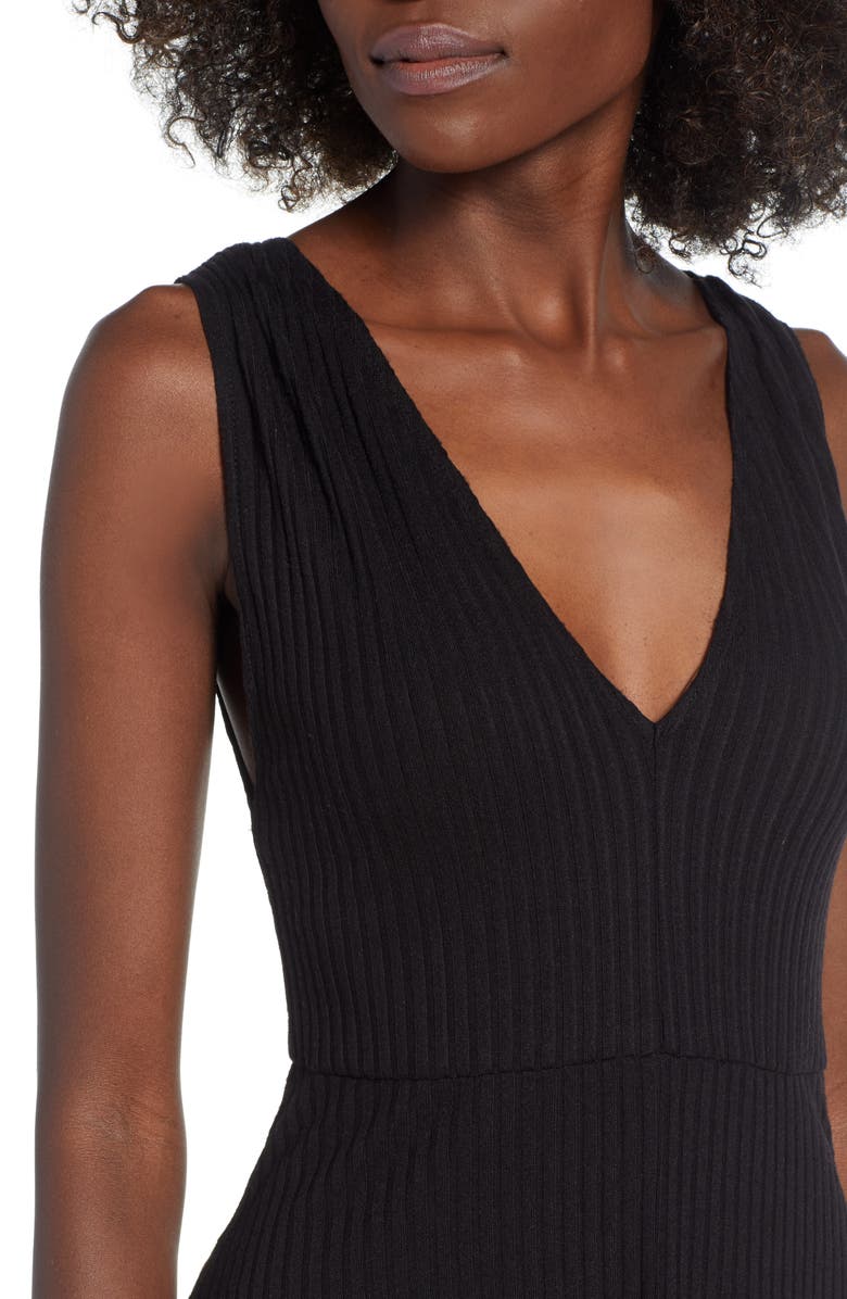 Socialite Rib Knit Midi Dress, Alternate, color, 