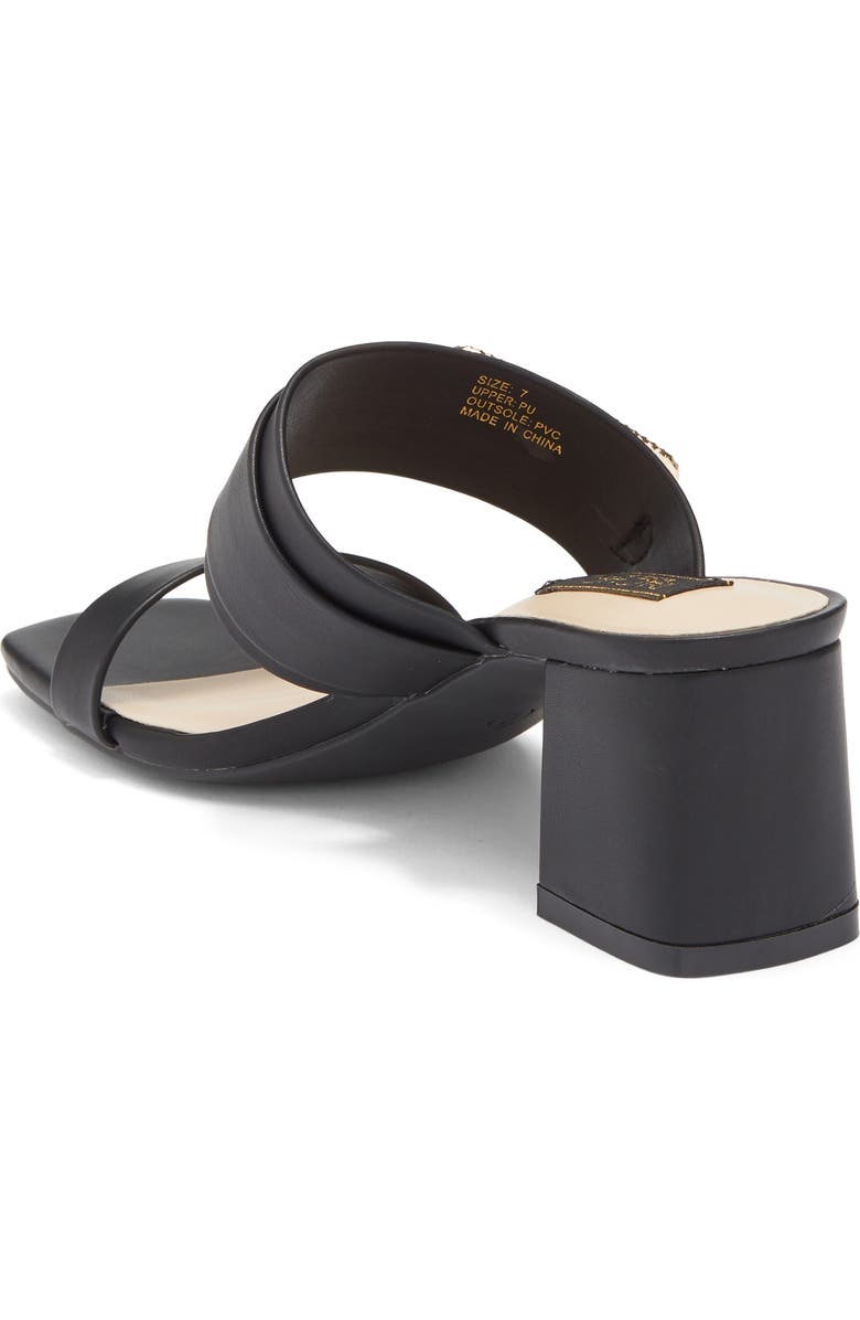 RACHEL Rachel Roy Ravello Block Heel Slide Sandal, Alternate, color, Black