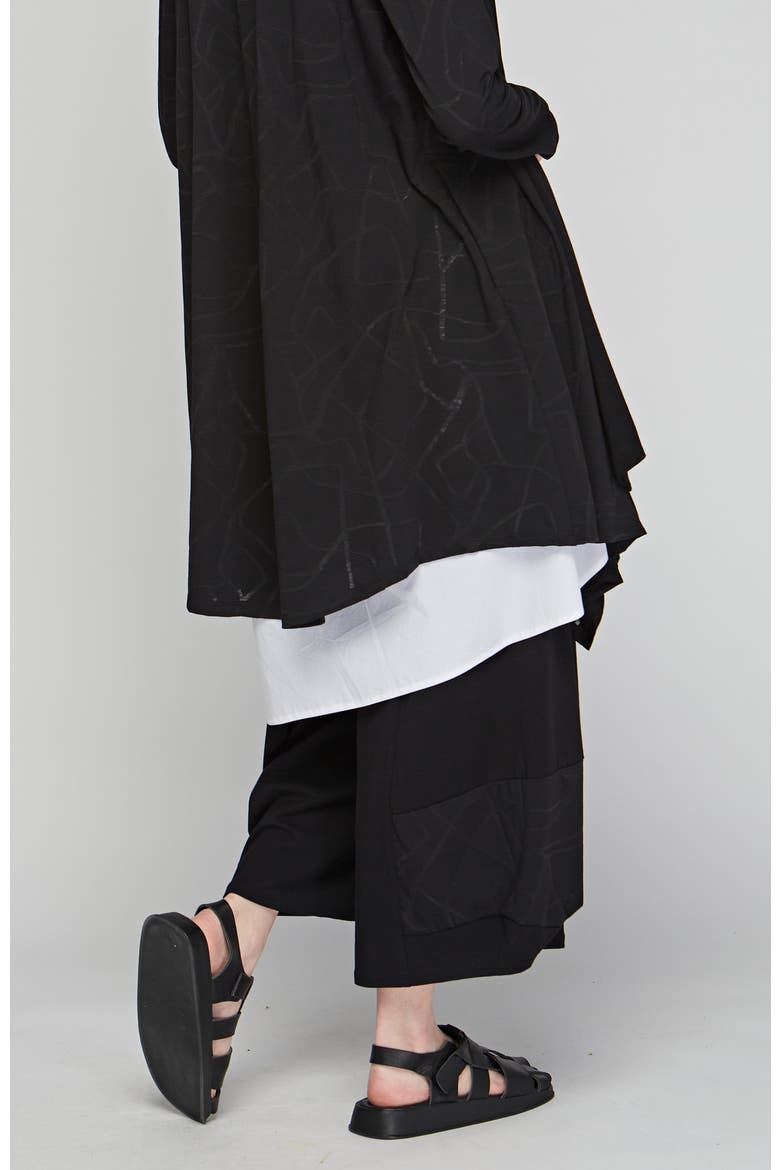 Viva Cotton Jersey Pants, Alternate, color, Black