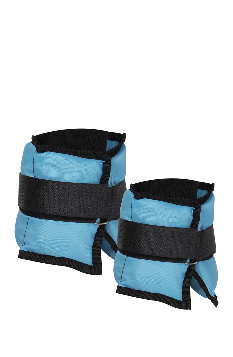 MIND READER 2 lb Adjustable Ankle & Wrist Weights - Set of 2, Alternate, color, 