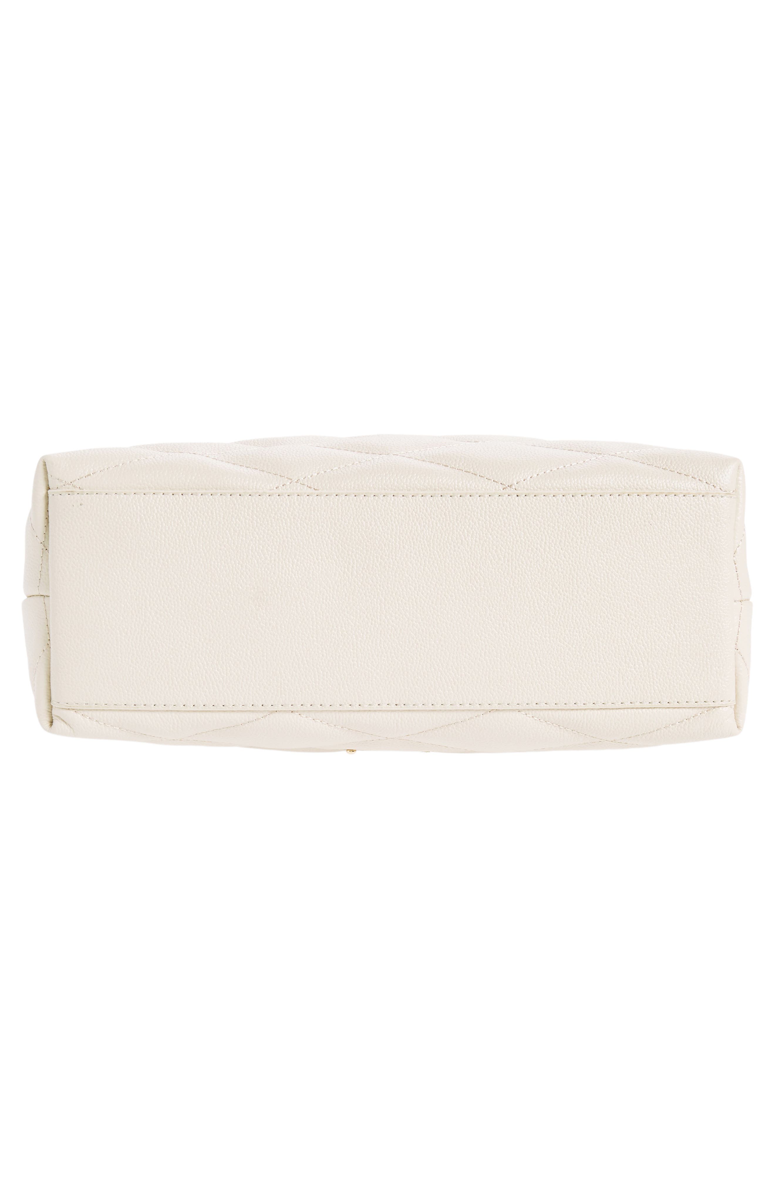 Rebecca Minkoff Edie Quilted Leather Top Handle Satchel, Alternate, color, 