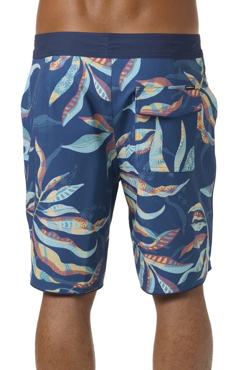 O'Neill Hyperfreak Mysto Scallop Swim Trunks, Alternate, color, Indigo