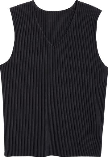 Homme Plissé Issey Miyake Basics Pleated Vest | Nordstrom