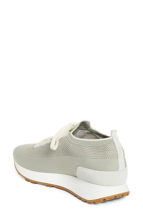 Eleventy Knit Runner Sneaker In Gray