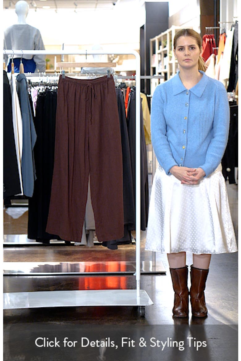 Zane Drawstring Wide Leg Pants video
