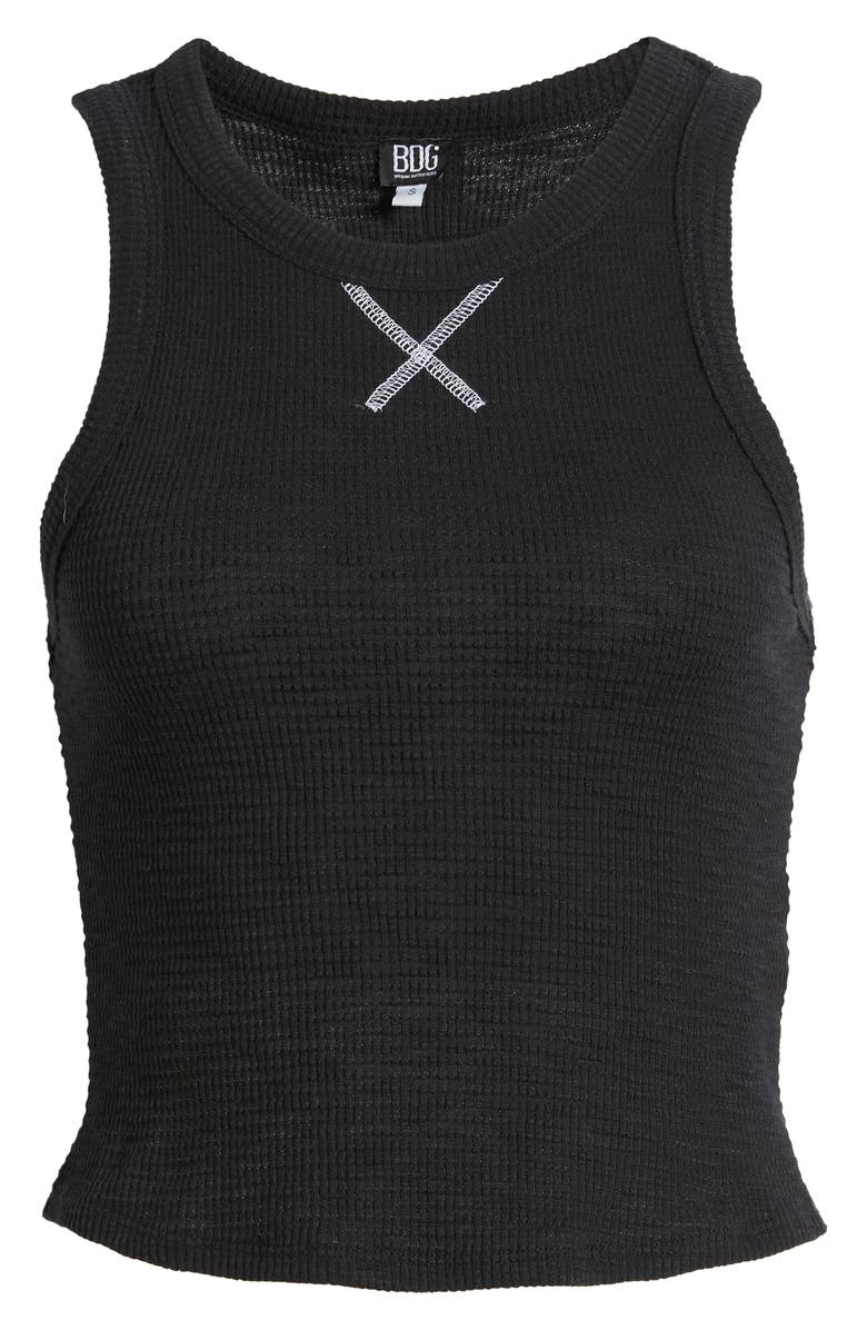 BDG Urban Outfitters Waffle Cotton Crop Tank Top, Alternate, color,