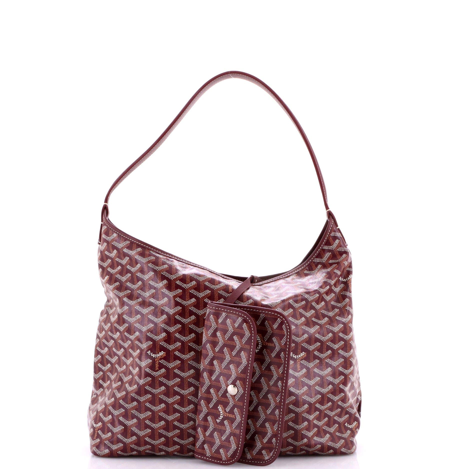 Boheme Hobo Coated Canvas, Alternate, color, Red