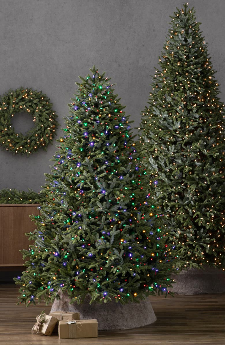 Balsam Hill BH Fraser Fir<sup>®</sup> Pre-lit Artificial Tree, Alternate, color, Led Clear