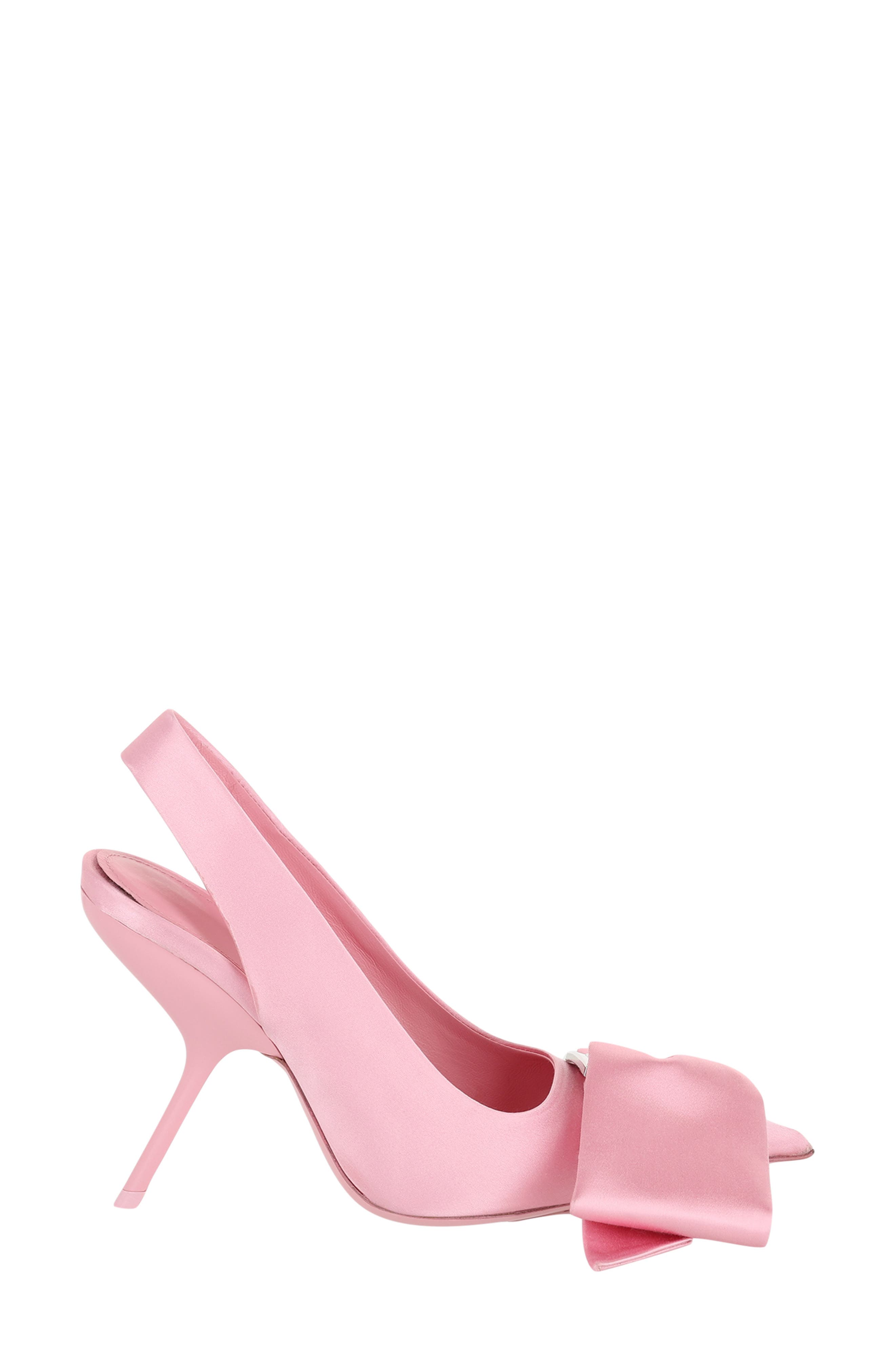 FERRAGAMO Bow Slingback Pump, Alternate, color, 