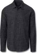 rag & bone Tomlin Crosshatch Cotton Button-Up Shirt