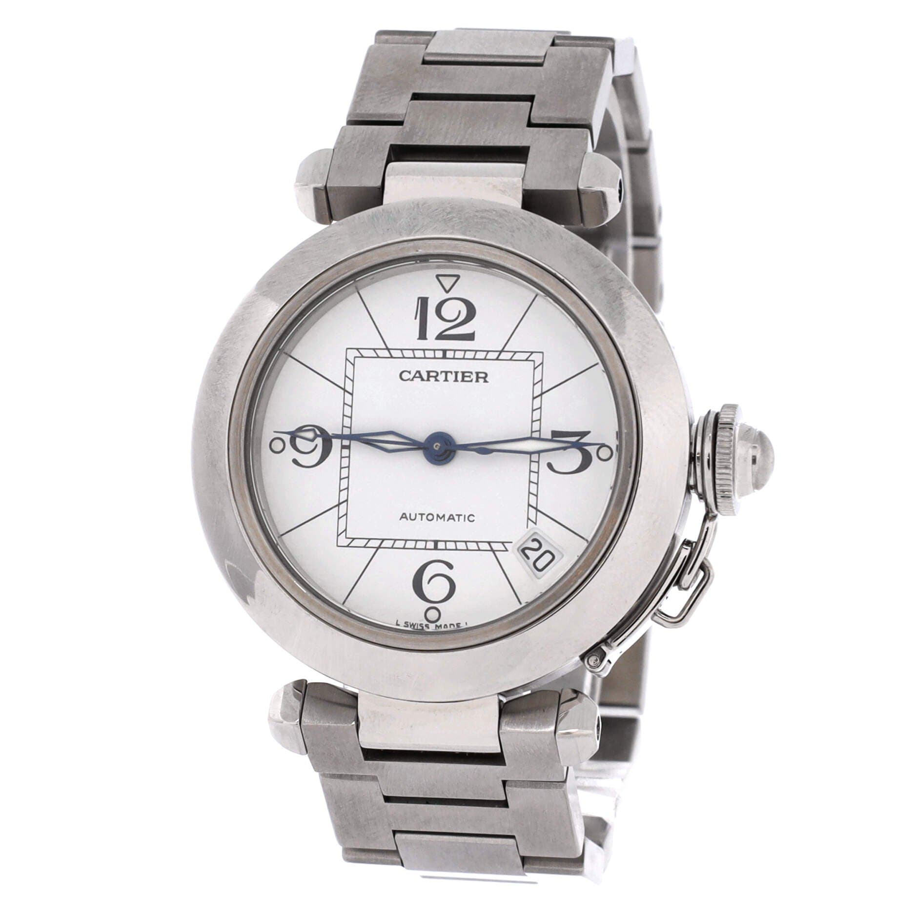 Pasha C Automatic Watch Stainless Steel 35, Alternate, color, Metallic Silver