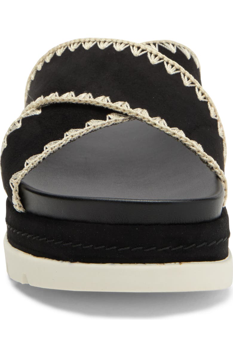 JSlides Whipstitched Platform Sandal, Alternate, color,