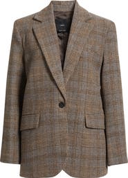 MANGO Roma One-Button Blazer